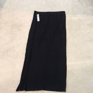 Woman’s long flowy skirt